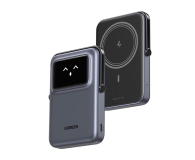 UGREEN Powerbank magnetyczny 10000mAh Uno PB572, Qi 7.5W szary - 1488612 - zdjęcie 1
